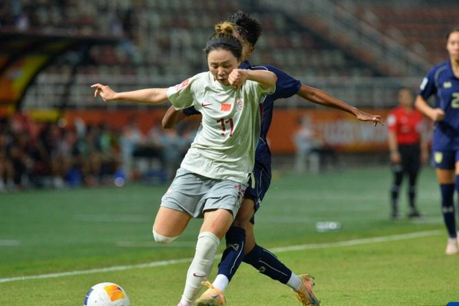 U17女足亚洲杯小组赛第三轮：中国6-0泰国，小组赛零丢球