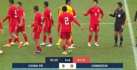 国少2-0澳大利亚全场数据：控球率32.1%-67.9%，射正6-2